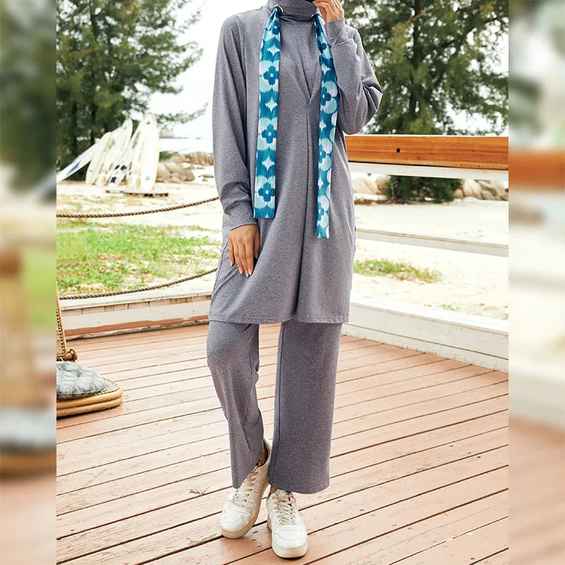 New Arrival Modest Activewear Loose Outfit Running