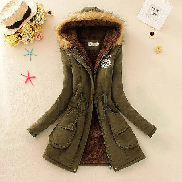 New Autumn Winter Women Cotton Padded Jacket