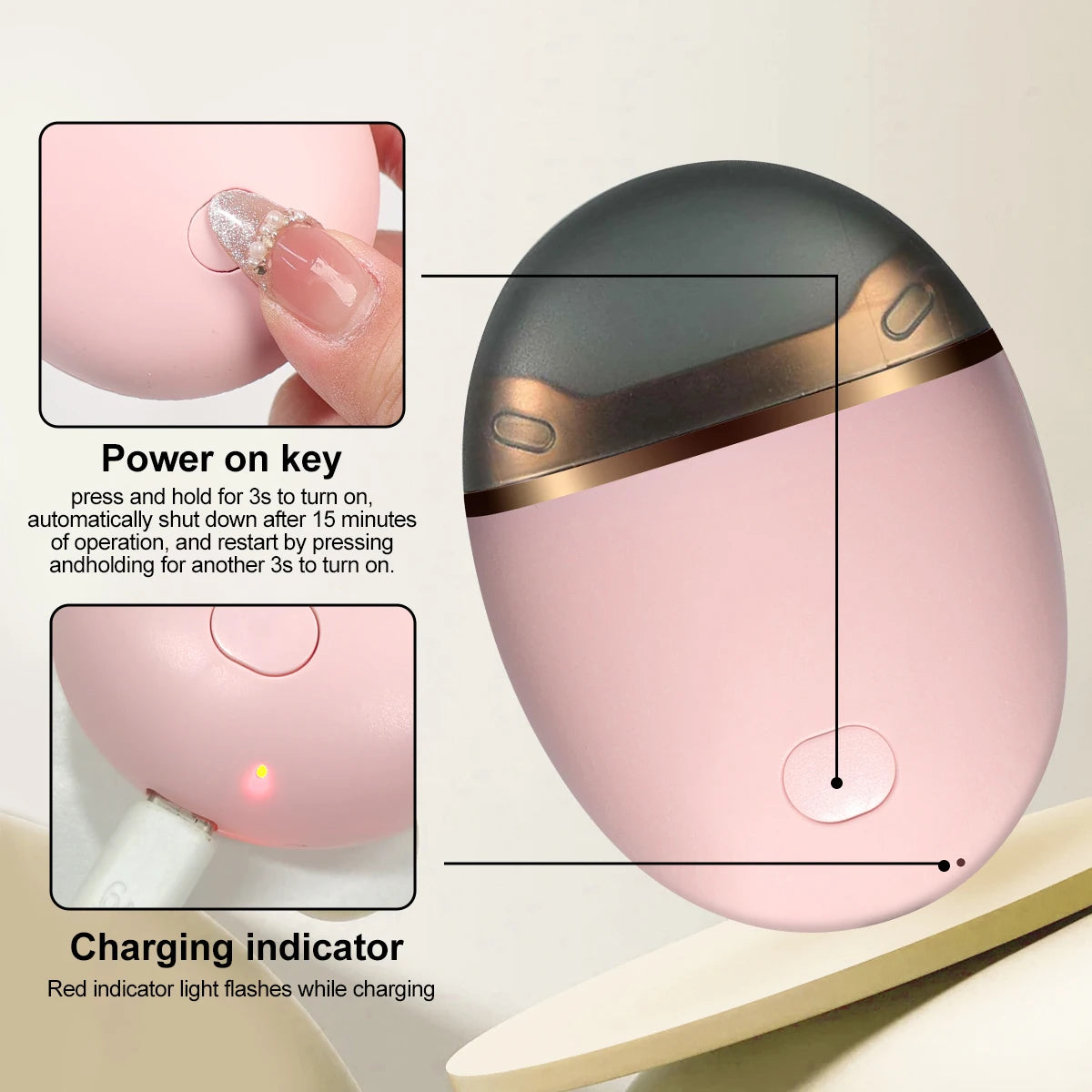 Electric Nail Clippers Manicure Anti-Splash Nail Trimmer For Baby Finger Toe Scissors Pedicure Thick Nails Cutter Tools
