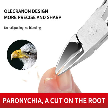 Automatic Electric Nail Clipper Trimmer - Anti-Splash Nail Cutter Manicure Machine Plastic Material for Personal Grooming