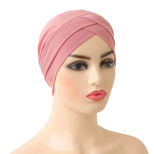 Inner Hijabs For Caps Ready To Wear Women Head Scarf Under Bonnet